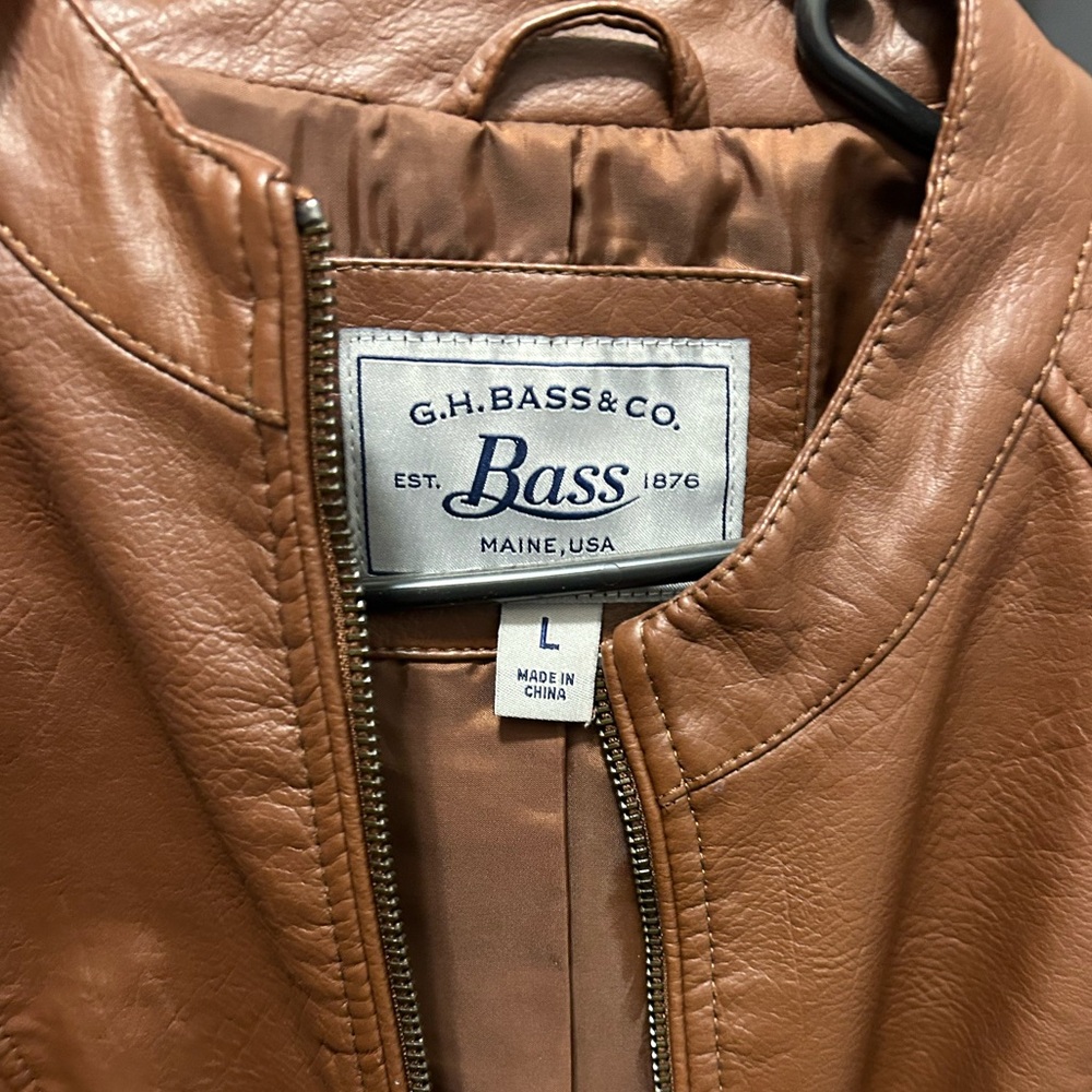 GH Bass leather jacket